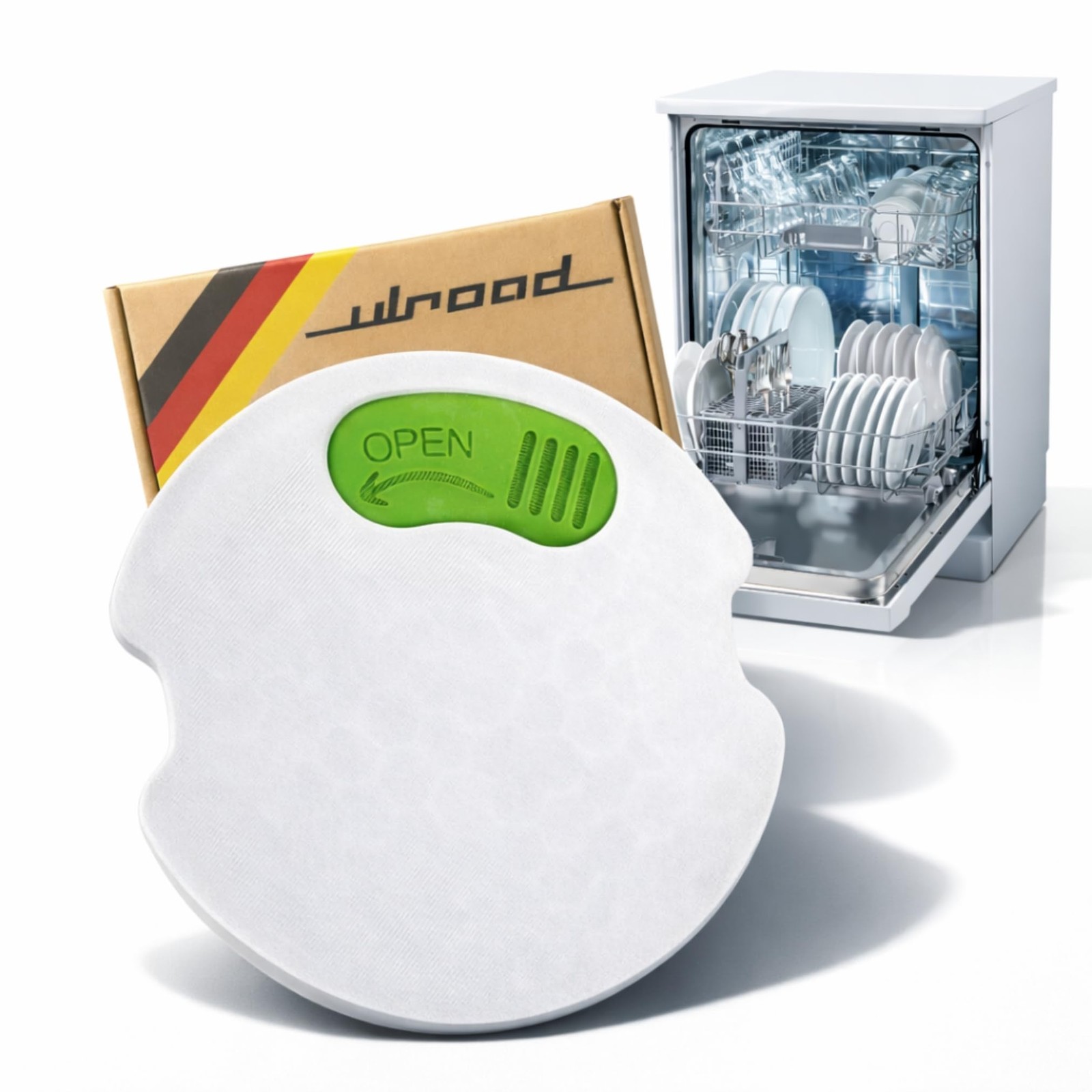 Couvercle de recharge Miele Powerdisk gris en plastique recyclable