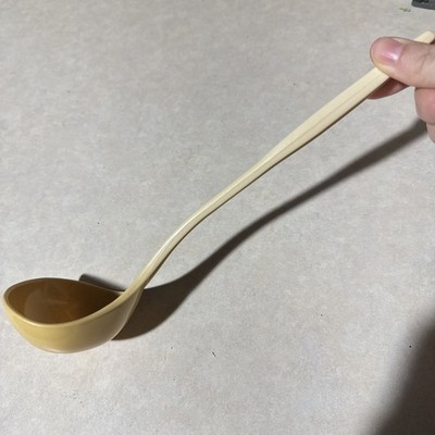 Vintage Foley Nylon Soup Ladle, Spoon, Dipper - Almond/Beige Kitchen Utensil 