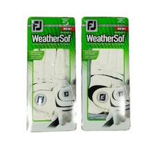 FootJoy Weathersof Womens Right Medium Large 1 Pair 2 Golf Gloves