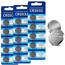 15pcs Lithium Battery 3V CR2032 CR 2032 BR2032 DL2032 Remote Button Cell Watch