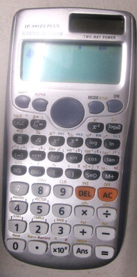 IP 991ES Plus Scientific Calculator Two Way Power