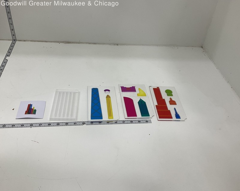 Acrylic Building Block Set
