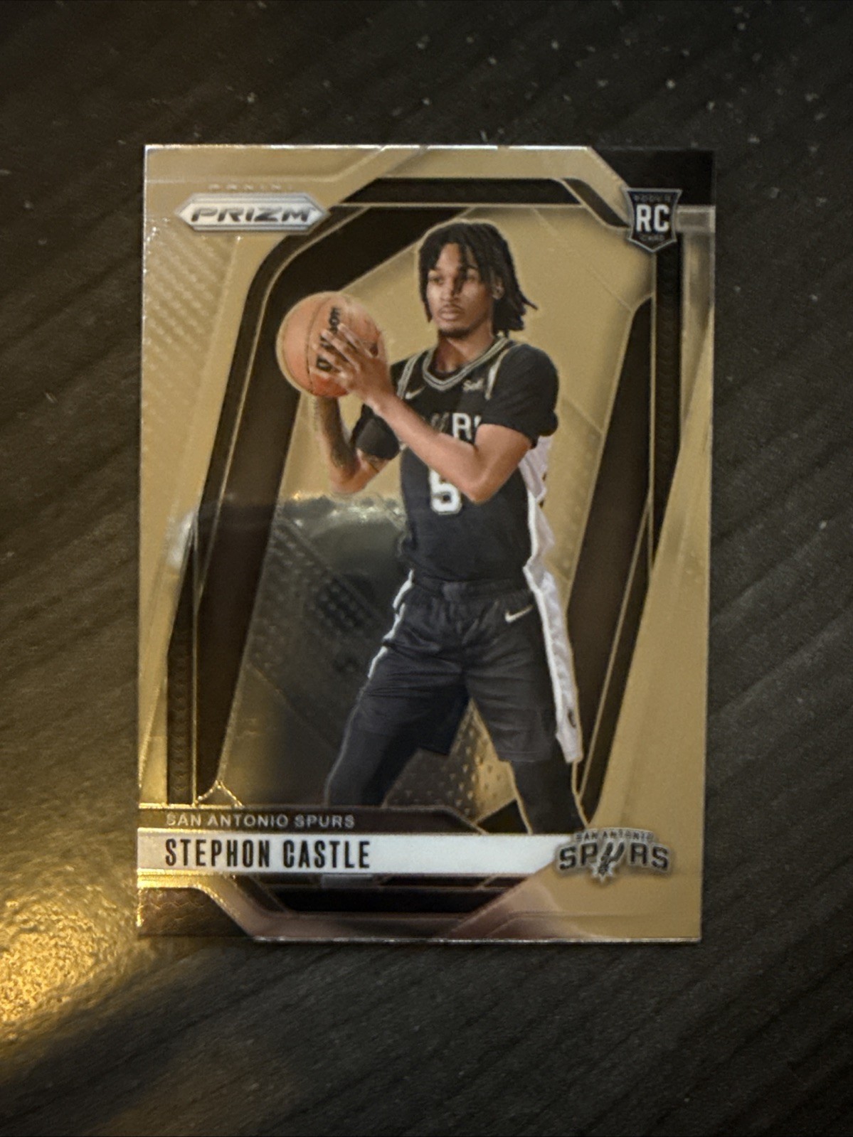 Stephon Castle 2024-25 Panini Prizm Silver Prizm Rookie RC #234