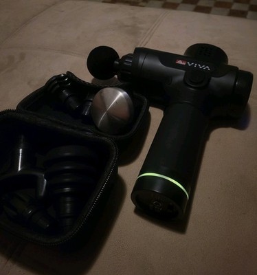 VIVA Massage Gun Deep Tissue Percussion Massager for Athletes 6 Massage Heads