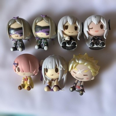 Re:Zero Figure Lot 7pcs Chokino Collection Emilia Ram Echidna Gafiel Set