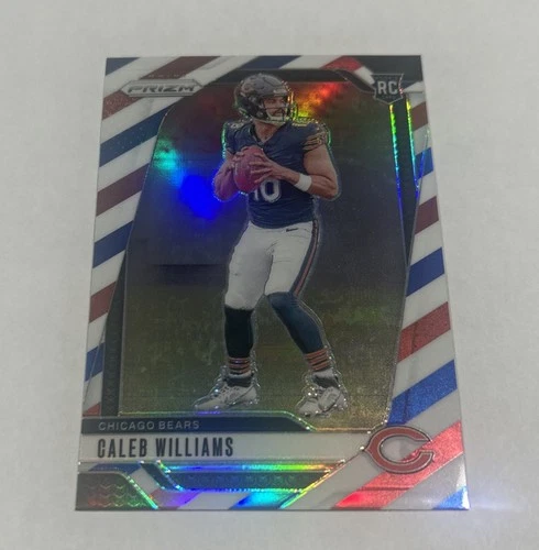 2024 Panini Prizm - Rookies Caleb Williams #301 Red White & Blue Prizm (RC)