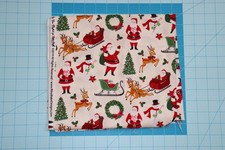 Riley Blake Designs Merry Bright on Ivory Christmas Reindeer Cotton Fabric