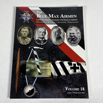 #ad Blue Max Airmen Volume 18 Bronnenkant WWI German Aviation History Aeronaut Books $29.99