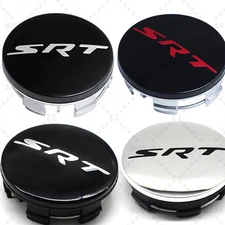 4x 2.5" Matte Glossy Car Wheel Center Hub Cap For Charger Challenger SRT Hellcat