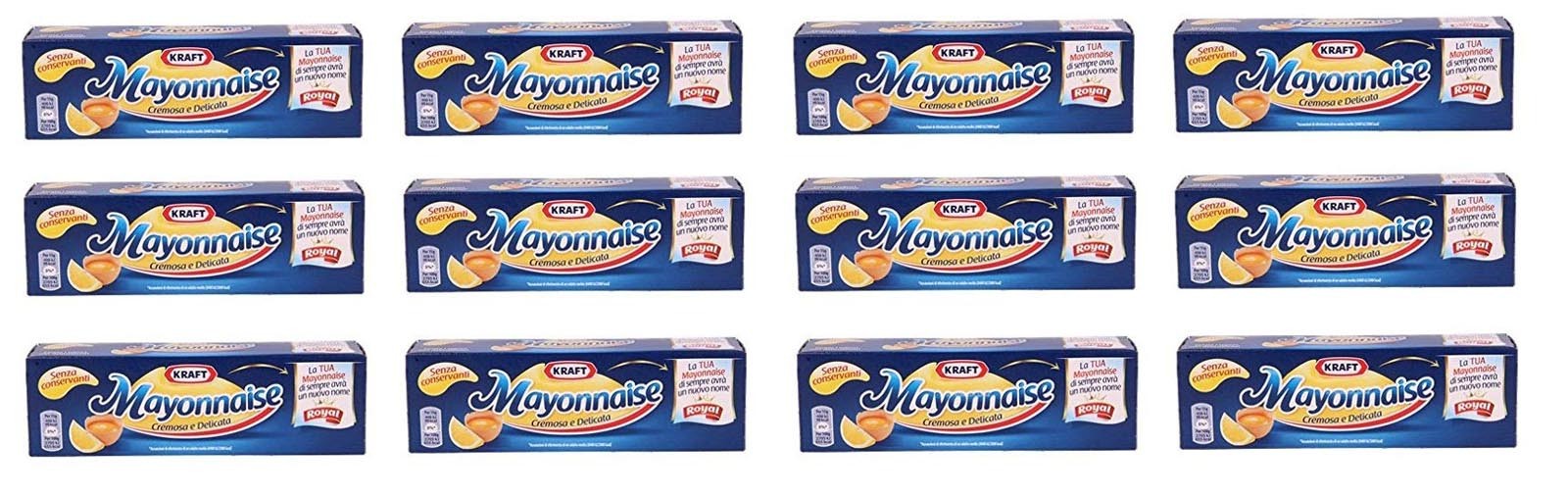 12x Kraft Klassik Mayonnaise mayonaise Soße Sauce 150ml Mayo Imbiss Fritten