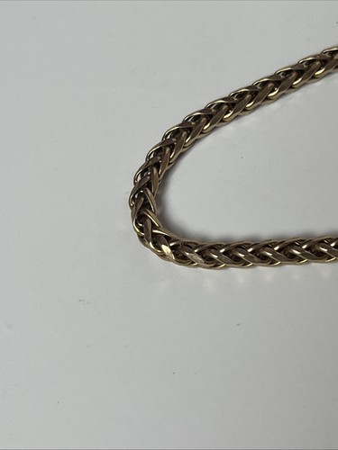 10k Gold Thick Braided Chain - Picture 2 of 11