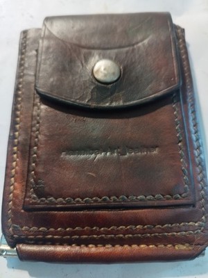 Cartera Moneyclips De Cuero