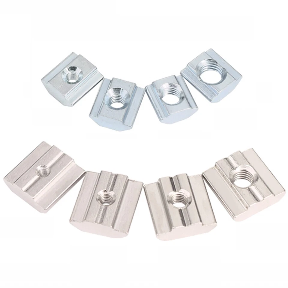 5 Stk. T-Mutter Gewinde M3 M4 M5 M6 Robust Schiebemutter 20/30 Serie Aluminium - Bild 4 von 4