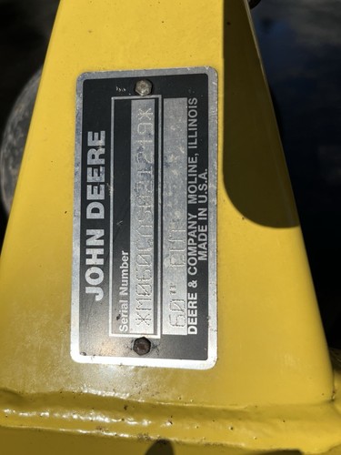 John Deere 60” Mower Deck