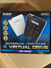Zalman ZM-VE400  Drive Enclosure, USB 3.0 Host Interface External, Black