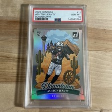 2025 Panini Donruss Downtown Ashton Jeanty #11 PSA 10 Gem Mint