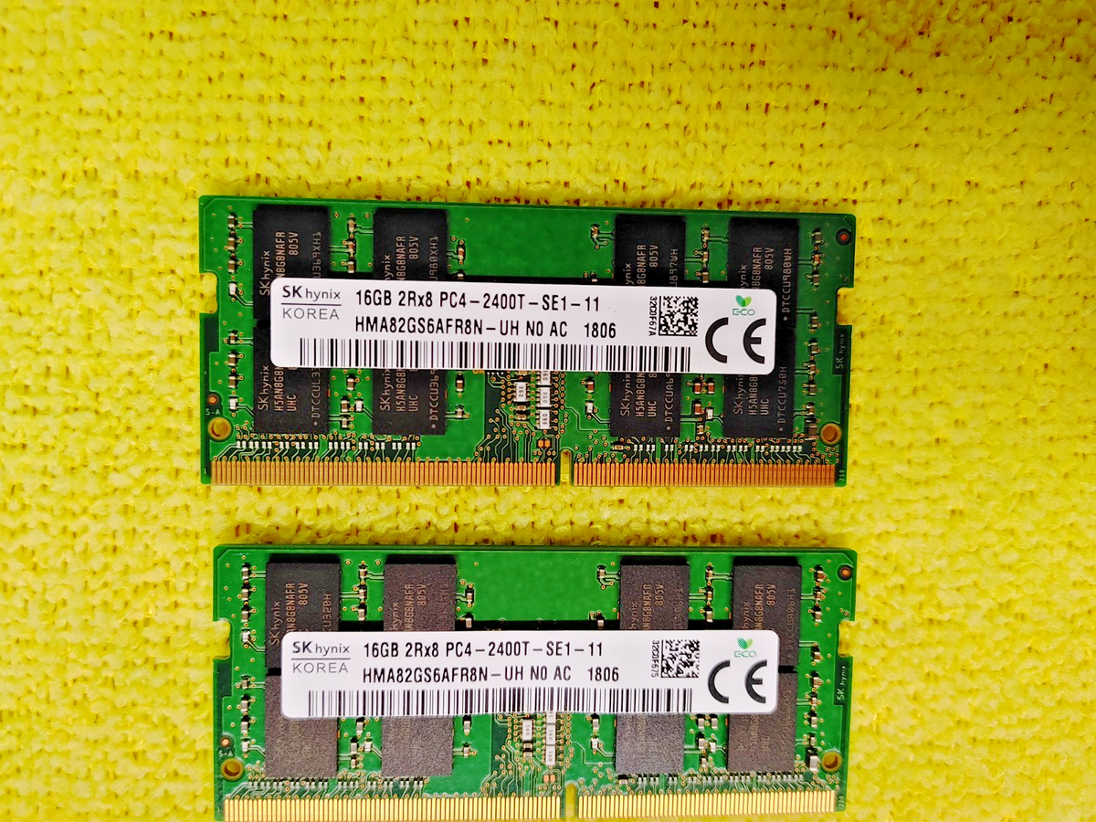 SK hynix - 32GB Kit (2x16GB) DDR4 , 2400T, Laptop Memory Kit | eBay