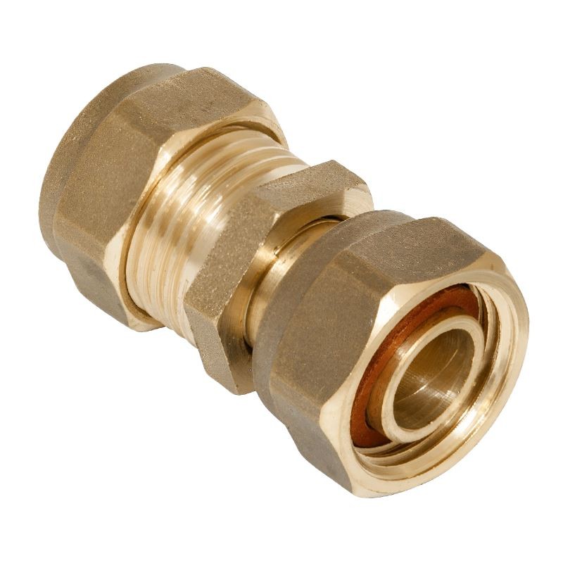ODSUPPLIES - 15mm x 3/4" Compression Straight Tap Connector - Bag of 2 - Image 2