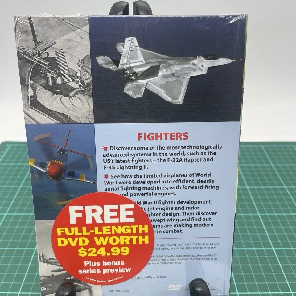 Fighters Weapons of War (DVD 2004) In Book Format Case PAL R0 Brand New & Sealed - Image 3 of 4