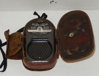 Weston Master ll Diamond Universal Exposure Meter Model 735 with leather case