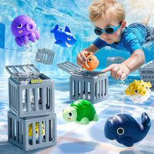 Kids Pool Diving Toys, Water Swimming Dive Pool Game, Toddler Bath Toy Play Set