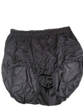 Vintage Black Hanes Brief Size 10