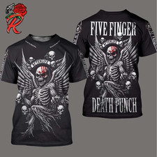 Five Finger Death Punch 3D T-Shirt Full size S-4XL Gift Shirt