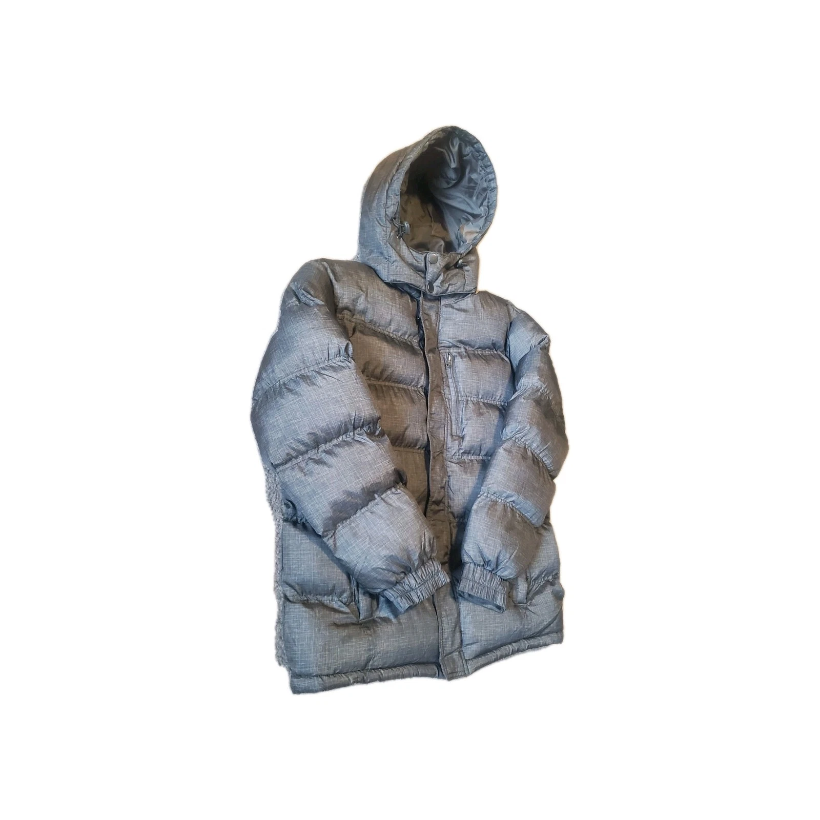 Nordictrack Green Puffer Coat With Hood Mens Size Small NWOT