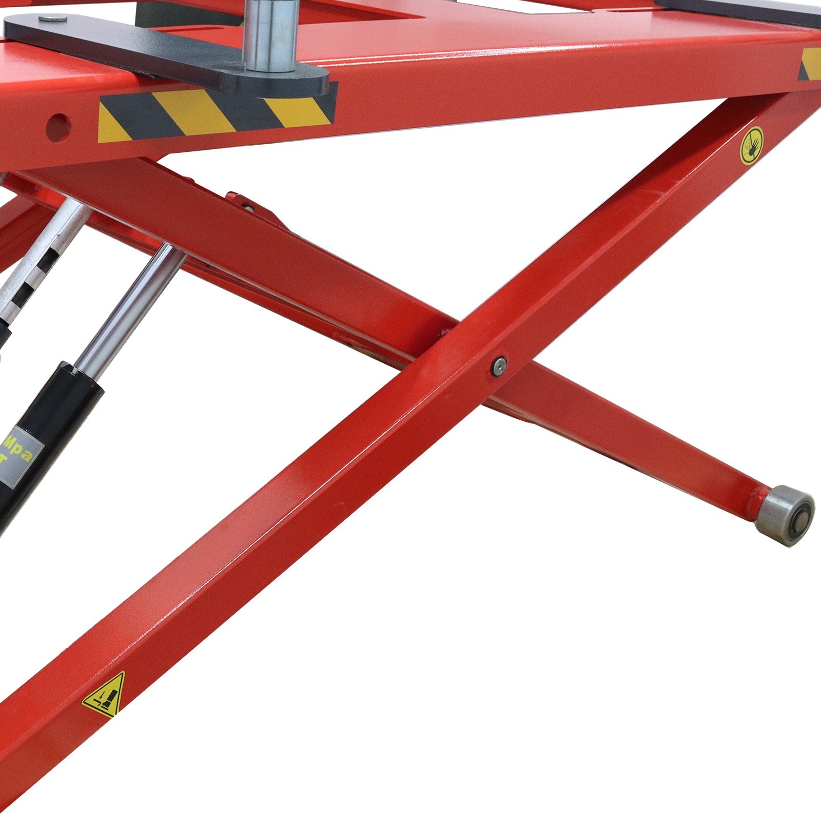 Large Plateform 6000lbs 4.33"-49.2in Rise Scissor Car Lift Auto Repair Lift Tool