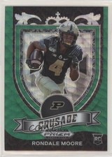 2021 Panini Prizm Draft Picks Crusade Green Wave Prizm Rondale Moore #171 q4j