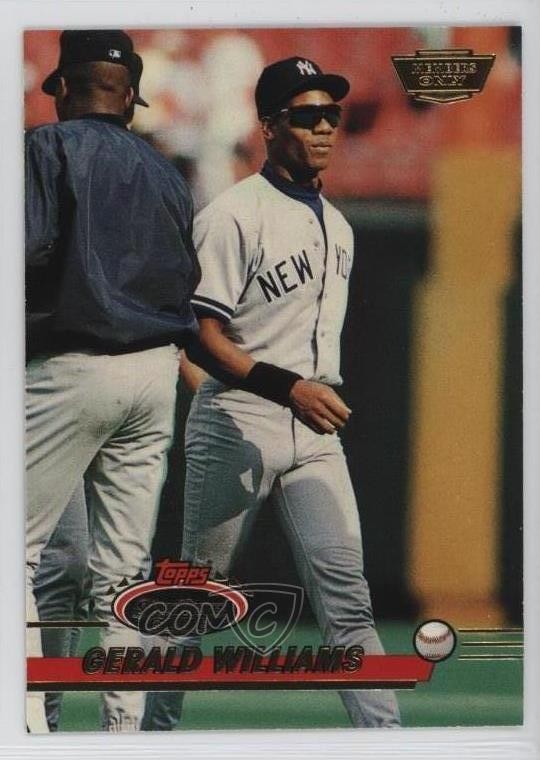 1993 Topps Stadium Club Members Only Gerald Williams #571 10ou