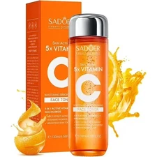 SADOER 5X Heavy Vitamin C Whitening Brightening Skin Active Face Toner -130ml
