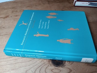Research Methods in Human Development Second Ed 1999 Mayfield Hardcover Text 