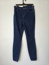 Women's Medium Denim Time and Tru High Rise Fitted Jeggings size Small 4-6 