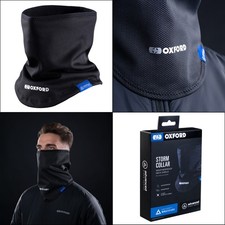 Oxford Advanced Motorcycle Storm Collar Motorbike Waterproof Windproof Neck Tube