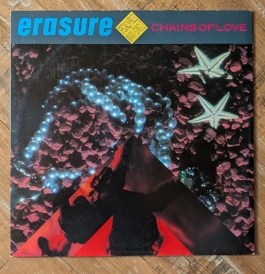 Erasure: Chains of Love 12'' Vinyl Maxi Single. Synth Pop. 80s Dance. 