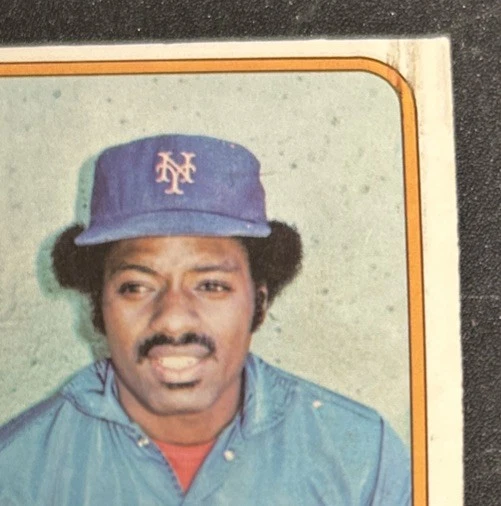 1981 Fleer Ray Burris Baseball Card #328 Mets Pitcher Poor Stained O/C - Image 3 of 4