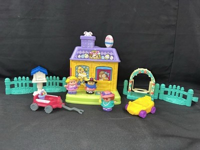 Fisher Price Little People Surprise Easter Cottage House with Sound, & More