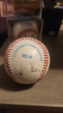 Cleveland Indians Signed Baseball Cory Snyder Candy Maldonado Mike Hargrove 
