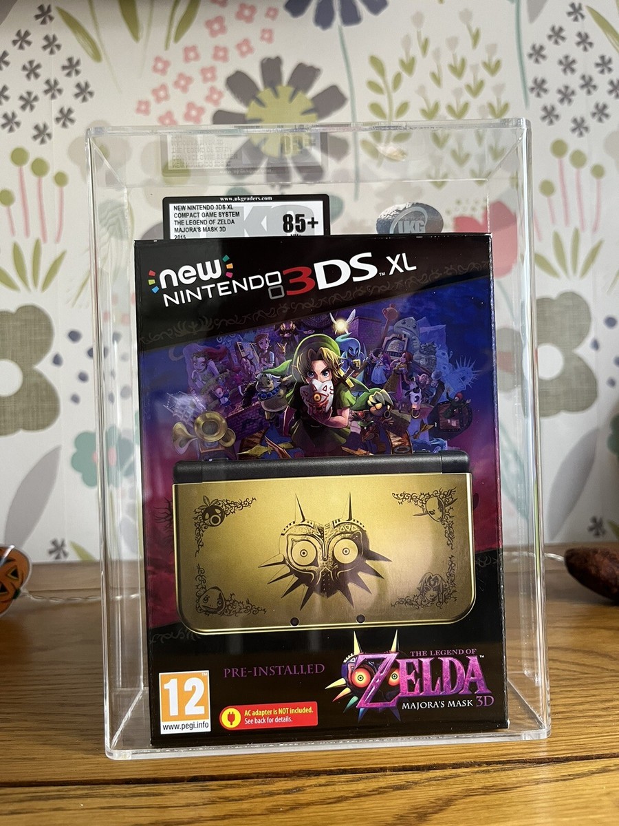 ３ＤＳLL ZELDA MAJORA'S MASK - 3DS XL CONSOLE - GRADED - UKG VGA WATA