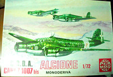 Supermodel CRDA Alcione CANT Z 1007 bis bomber 10-005 sealed bags 1:72 NOS NIOB