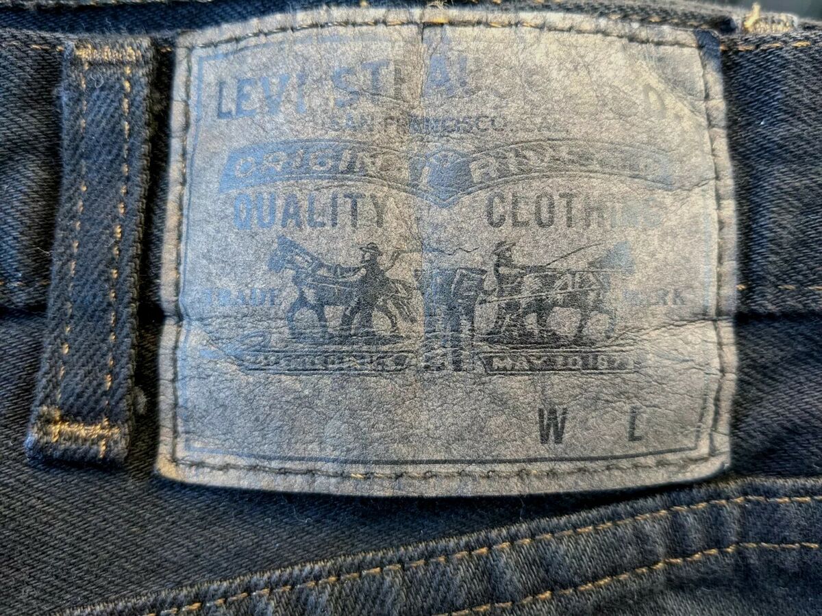 LEVI LVC 605 VINTAGE 1969 BIG E SKINNY TAPERED BLACK JEANS LEVI LVC 605 VINTAGE 1969 BIG E SKINNY TAPERED BLACK JEANS