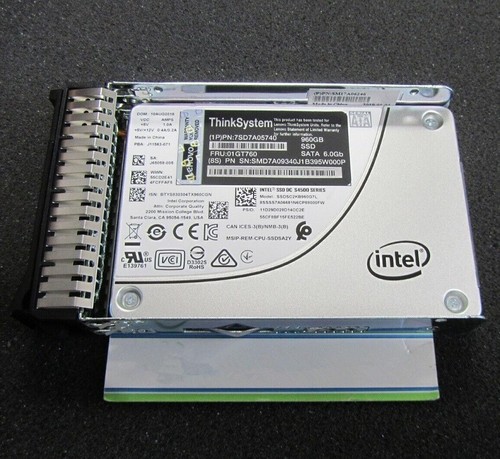 NEW Lenovo 01GT760 7SD7A05740 2.5" 960GB SATA 6G SFF SSD Solid State Drive - Picture 2 of 2