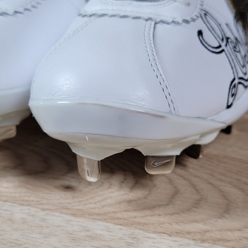 Nike Lunar Cortez Baseball Cleats Mens Size 7 Metal White LA All Star CV5565-101 - Picture 8 of 8