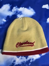 Cleveland Cavaliers Winter Hat Beanie Cap beige Tan coliseum Athletics 10 NBA-1