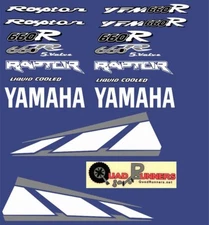 Raptor 660 GRAPHICS STICKERS OEM REPLICA GRAPHIC KIT DECALS 660R 🔥FAST SHIP🔥