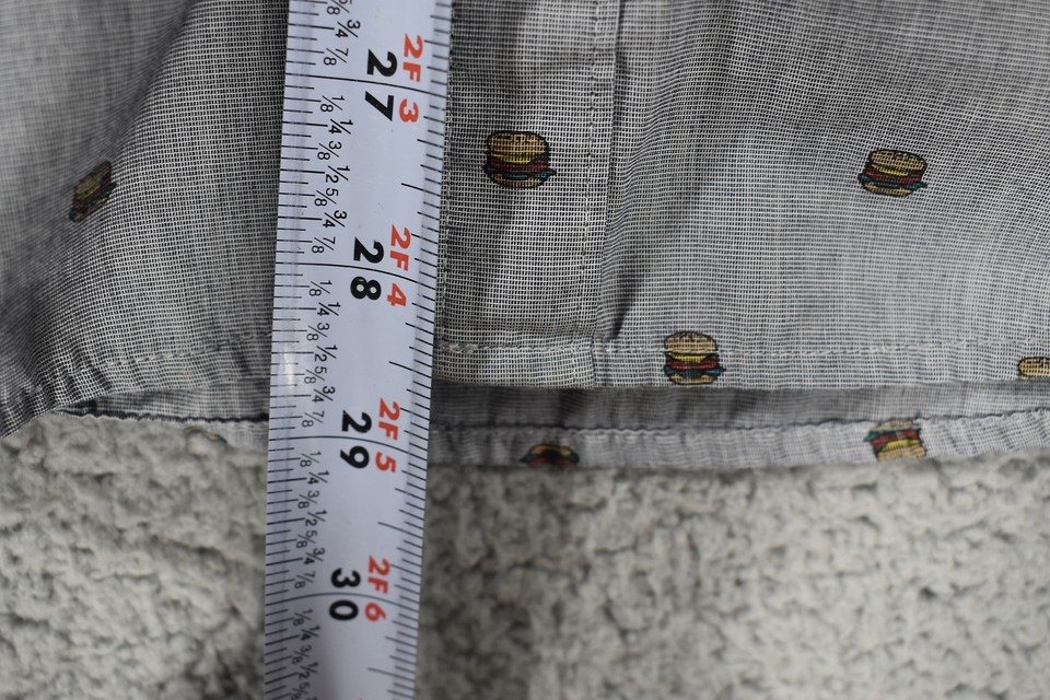 Original Penguin Hamburger Novelty Pattern Casual ButtonDown Shirt