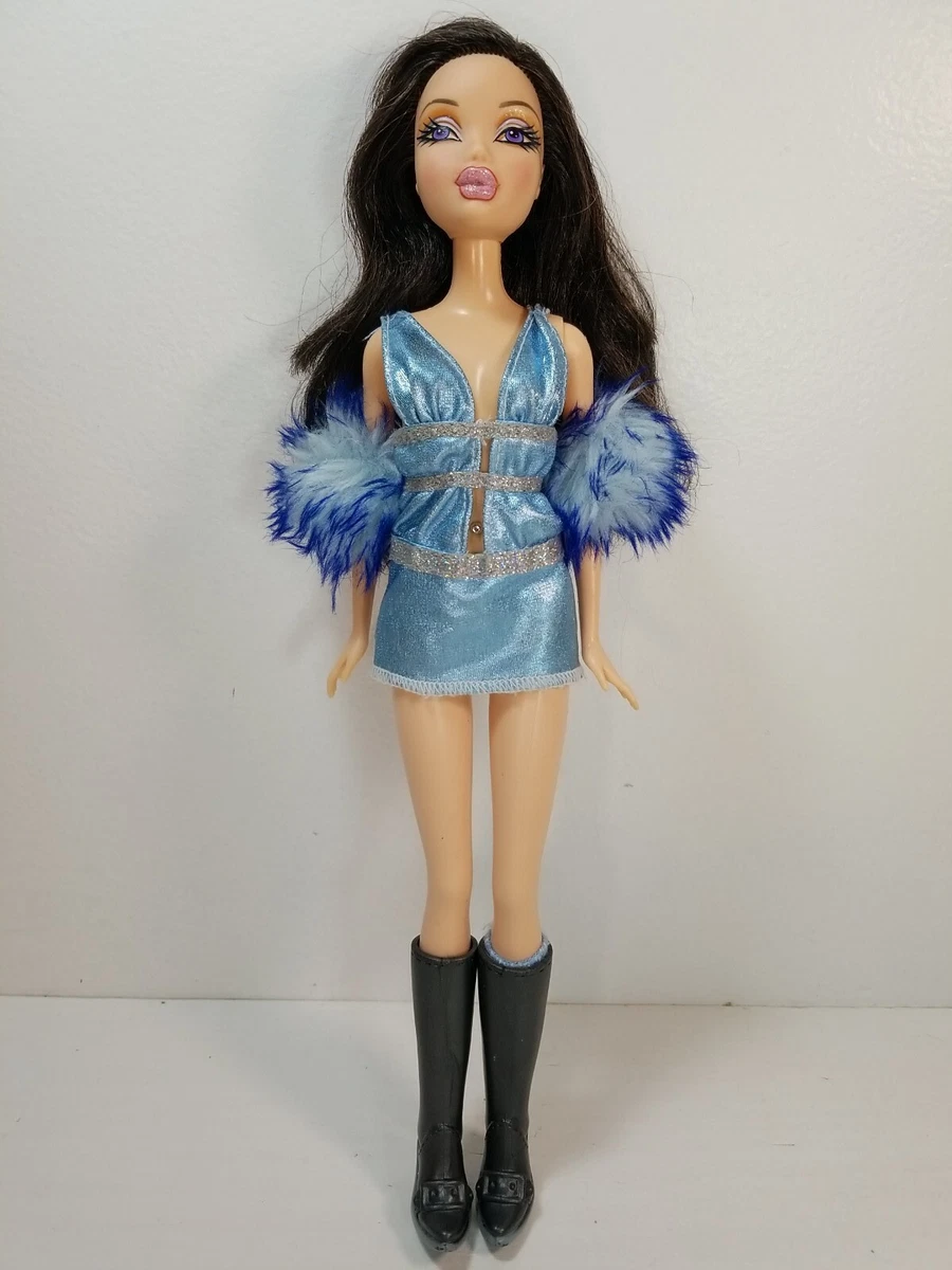 Barbie My Scene My Bling Bling Nolee Doll Blue Dress Mattel 2005 Toy Movie