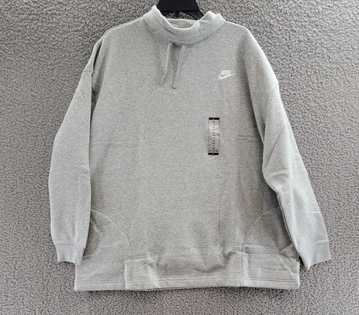 Nike Sportswear Club Fleece Oversized Mock-Neck Sweatshirt Women's