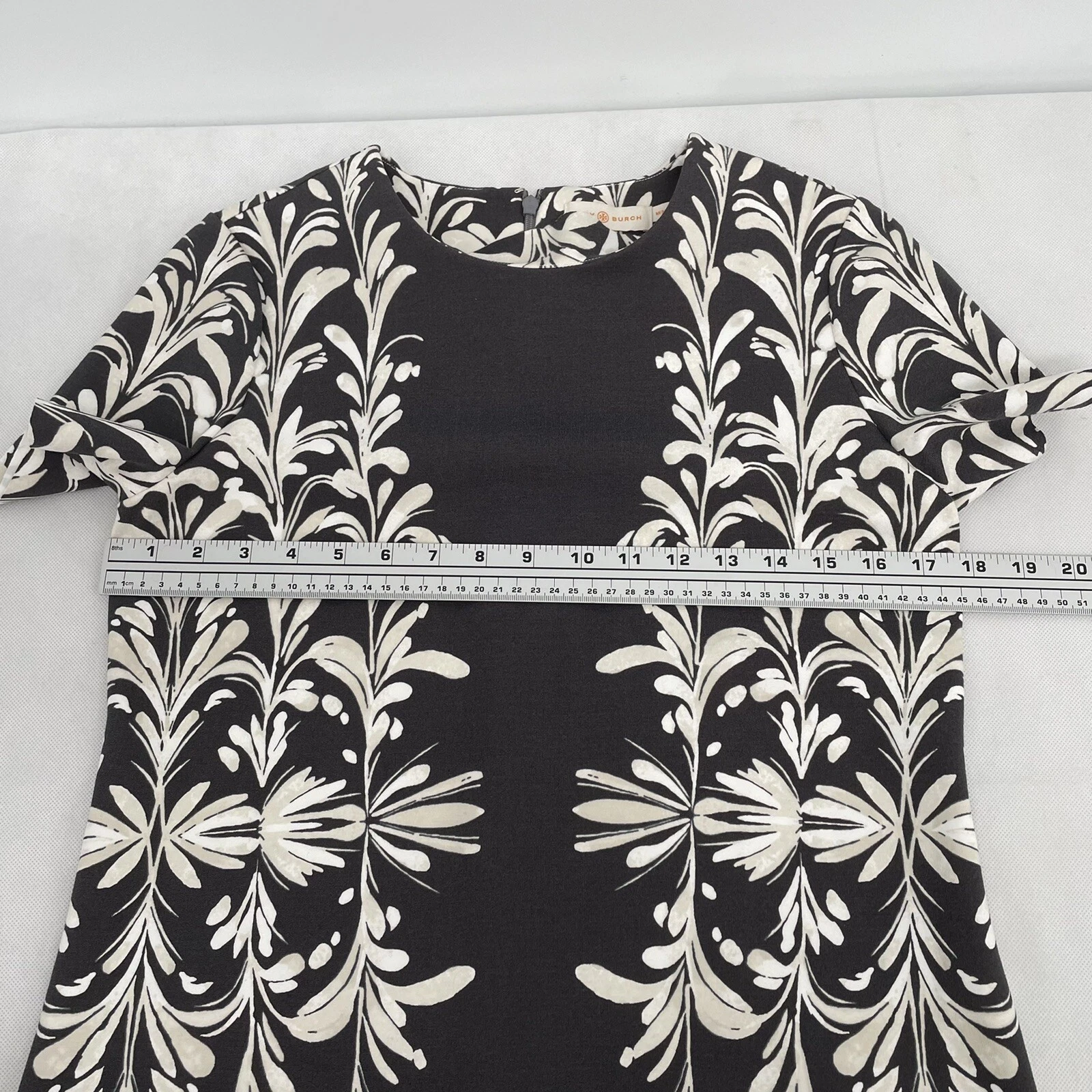 Abito Tory Burch Brushstroke Symphony Shift linea taglia M